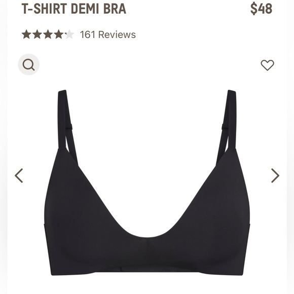 SKIMS T-shirt Demi Bra - Picture 1 of 6